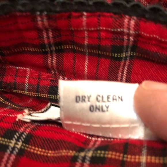 Vintage High Neck Dress Embroidered Details Women’s Size 14 - Picture 8 of 8